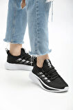 2201-Awıdox Anatomik Tabanlı Unisex Bağcıksız Sneakers Ayakkabı - NKT02201-siyah-beyaz-40