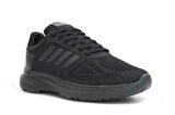 2202-Jamper Anatomik Tabanlı Ultra Hafif Unisex Bağcıklı Sneakers Ayakkabı - NKT02202-siyah-44