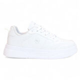 2227-Wickers Air Force Modeli Anatomik Tabanlı Üst Kalite Unisex Sneakers Ayakkabı - NKT02227-BEYAZ-37