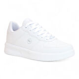 2228-Wickers Air Force Modeli Anatomik Tabanlı Üst Kalite Unisex Sneakers Ayakkabı - NKT02228-BEYAZ-41