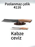 KAMP BIÇAK BABALI OĞULLU DERİ KILIF HEDİYE