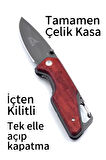 GERBER ÇAKI  19 CM TİTANYUM KASA  BEL ASKI APARATLI   DOLGUN KABZELİ