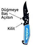 KAMP ÇAKI DÜĞMELİ KEMER KLİPSLİ