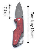 KAMP OUTDOOR GERBER ÇAKI 19 CM DOLGUN KABZELİ  ANAHAR APARATLI