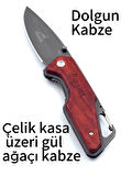 KAMP OUTDOOR GERBER ÇAKI 19 CM DOLGUN KABZELİ  ANAHAR APARATLI