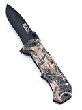 KAMP OUTDOOR BUCK ÇAKI KAMUFLAJ DESEN   20 CM  HEDİYE BEZ KILIFLI