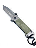 KAMP OUTDOOR BROWNİNG YEŞİL İPLİ ÇAKI  KEMER KLİPSLİ  