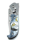 KAMP DÜĞMELİ 16 CM CEP ÇAKISI KEEMER KLİPSLİ TAMAMEN METAL