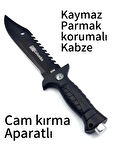 KAMP COLUMBİA AV BIÇAĞI  31 CM  BEZ KILIFLI  CAM KIRMA APARATLI