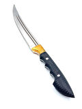 KAMP BABA BIÇAK 31.5 CM KOMPAKT PİRİNÇ KABZE HEDİYE DERİ KILIF 