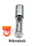 KAMP OUTDOOR ALASKA EL FENERİ  8 KADEMELİ IŞIK MOD MIKNATISLI ASMA APARATLI
