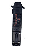 KAMP OUTDOOR SİYAH BROWNİNG ÇAKI 22 CM KEMER KLİPSLİ KİLİTLİ