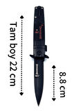 KAMP OUTDOOR SİYAH BROWNİNG ÇAKI 22 CM KEMER KLİPSLİ KİLİTLİ