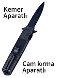 KAMP OUTDOOR SİYAH BROWNİNG ÇAKI 22 CM KEMER KLİPSLİ KİLİTLİ