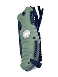 COLOMBİA FST- 3010- B  ÇAKI 20,8 CM KEMER KLİPSLİ 