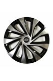 Kia Rio Uyumlu 14 Inç Piano Black Siyah Jant Kapağı 4 Adet