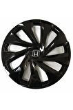 Honda Jazz Uyumlu 14 Inç 4 Adet Piano Black Siyah Jant Kapağı Takımı