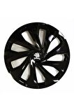 Skoda Superb Uyumlu 15 Inç 4 Adet Piano Black Siyah Jant Kapağı Takımı