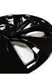 Honda City Uyumlu 14 Inç 4 Adet Piano Black Siyah Jant Kapağı Takımı
