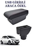 Opel Corsa D 2006-2014 Usbli Vidasız Kol Dayama Kolçak