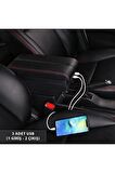 Opel Corsa D 2006-2014 Usbli Vidasız Kol Dayama Kolçak