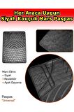 Hyundaı I30 2007-2011 Uyumlu Mars Kauçuk Siyah Paspas Seti 3672