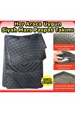 Cıtroen Berlingo Uyumlu Mars Kauçuk Siyah Paspas Seti 2482