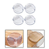 Microcase Bebekler için Eşya Masa Köşe Koruyucu Şeffaf Kendinden Yapışkanlı Silikon Köşe Koruma - ŞEFFAF AL4543 4 Adet