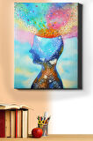 Sayılarla Boyama Seti Kasnaklı Düşler Ve Renkler 40 X 50 Cm