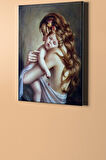 Sayılarla Boyama Seti Kasnaklı Anne Ve Bebek 2 40 X 50 Cm