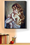 Sayılarla Boyama Seti Kasnaklı Anne Ve Bebek 2 50 X 65 Cm