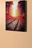 Sayılarla Boyama Seti Kasnaklı Sonbaharda Yolculuk 40 X 50 Cm