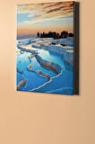 Sayılarla Boyama Seti Kasnaklı Pamukkale Mucizesi 40 X 50 Cm