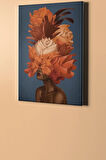 Sayılarla Boyama Seti Kasnaklı Çiçek Kadın 60 X 75 Cm