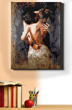 Sayılarla Boyama Seti Kasnaklı Aşk Ve Tutku 40 X 50 Cm