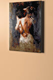 Sayılarla Boyama Seti Kasnaklı Aşk Ve Tutku 60 X 75 Cm