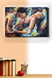 Sayılarla Boyama Seti Kasnaklı Aşk Ve Tutku 2 40 X 50 Cm
