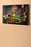 Sayılarla Boyama Seti Kasnaklı Dog Poker 60 X 75 Cm