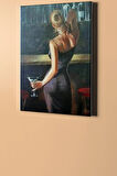 Sayılarla Boyama Seti Kasnaklı Yorgun Kadın 50 X 65 Cm
