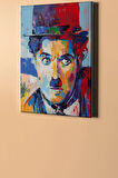 Sayılarla Boyama Seti Kasnaklı Chaplın 50 X 65 Cm