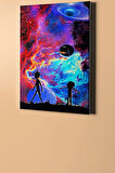 Sayılarla Boyama Seti Kasnaklı Rıck Ve Morty Galaksi 60 X 75 Cm