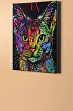 Sayılarla Boyama Seti Kasnaklı Semfonik Kedi 60 X 75 Cm