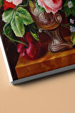 Sayılarla Boyama Seti Kasnaklı Vazoda Renkli Çiçekler 40 X 50 Cm