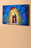 Sayılarla Boyama Seti Kasnaklı Romantik Gece 60 X 75 Cm