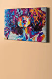 Sayılarla Boyama Seti Kasnaklı Kıvırcık Saçlı Kız 60 X 75 Cm