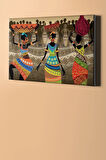 Sayılarla Boyama Seti Kasnaklı Afrikalı Kadınlar 60 X 75 Cm
