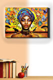 Sayılarla Boyama Seti Kasnaklı Afrika'da Kelebekler 40 X 50 Cm