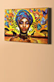 Sayılarla Boyama Seti Kasnaklı Afrika'da Kelebekler 40 X 50 Cm