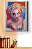 Sayılarla Boyama Seti Kasnaklı Harley Queen 50 X 65 Cm