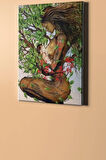 Sayılarla Boyama Seti Kasnaklı Anne Ve Bebek 60 X 75 Cm